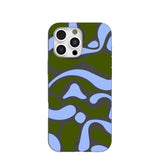 Black Curve and Flow iPhone 16 Pro Max Case