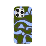 Black Curve and Flow iPhone 16 Pro Case