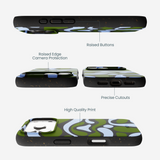 Black Curve and Flow iPhone 17 Pro Case