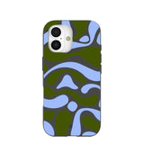 Black Curve and Flow iPhone 17 Case
