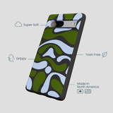 Black Curve and Flow Google Pixel 7 Case