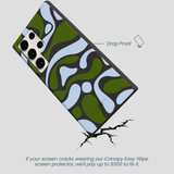 Black Curve and Flow Samsung Galaxy S24 Ultra Case