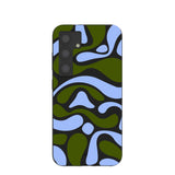 Black Curve and Flow Samsung Galaxy S24 Case
