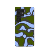 Black Curve and Flow Samsung Galaxy S25 Ultra Case