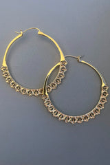 Calla Hoops Gold Large