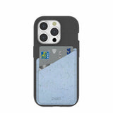 Powder Blue Phone Case Card Holder