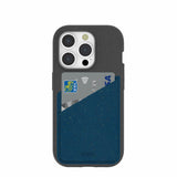 Stormy Blue Phone Case Card Holder