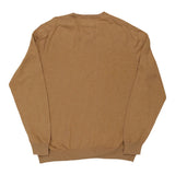 Tommy Hilfiger V-neck Jumper - XL Beige Cotton