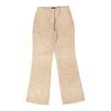 Vintage beige Sisley Cord Trousers - womens 28" waist