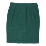 Vintage green Furbizia Mini Skirt - womens 27" waist
