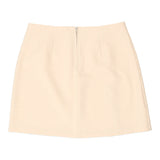 Vintage cream Unbranded Mini Skirt - womens 28" waist