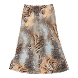 Vintage brown Unbranded Midi Skirt - womens 32" waist