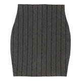 Vintage grey Unbranded Mini Skirt - womens 25" waist