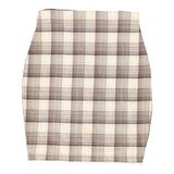 Vintage cream Unbranded Mini Skirt - womens 28" waist