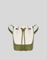 Canvas Cinch Bucket Bag