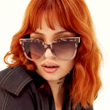 Coco - Sustainable Tortoise Frame Brown Lens Wayfarer Sunglasses