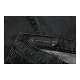Armani Exchange Skinny Jeans - 37W 33L Black Cotton