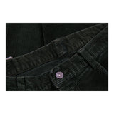 Giorgio Armani Cord Trousers - 30W 26L Green Cotton