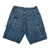 Wrangler Denim Shorts - 28W UK 10 Blue Denim