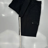 Vans Cargo Shorts - 30W 10L Black Cotton