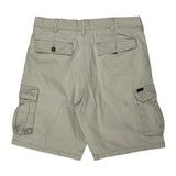 Lee Cargo Shorts - 34W 10L Beige Cotton