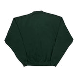 Mickey Mouse Fruit Of The Loom Cartoon Sweatshirt - XL Green Cotton Blend