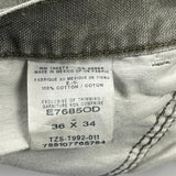 Wrangler Carpenter Trousers - 36W 34L Grey Cotton