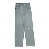 Levis 501 Jeans - 24W US 2 Light Wash Cotton