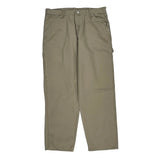 Wrangler Carpenter Trousers - 34W 32L Khaki Cotton