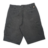 Dickies Cargo Shorts - 36W 11L Grey Cotton