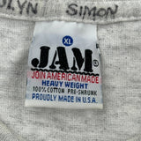 USA Hockey National Championship Jam Single Stitch T-Shirt - XL Gray Cotton