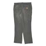 Carhartt Carpenter Pants - 36W 34L Gray Cotton