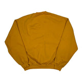 West Virginia Jerzees College Sweatshirt - Large Yellow Cotton Blend