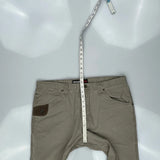 Wrangler Cargo Trousers - 38W 30L Khaki Cotton