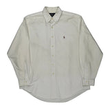 Yarmouth Ralph Lauren Shirt - Large White Cotton