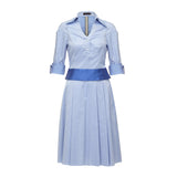 EUCALYPTUS|3-Way Flared Shirt-Dress