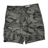 Wrangler Camo Cargo Shorts - 32W 9L Camo Cotton
