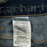 Carhartt Boot Cut Jeans - 34W 30L Blue Cotton