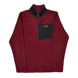 Mountain Hard Wear Fleece - Large Burgundy Polyester