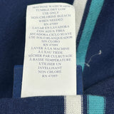 Puritan Single Stitch Polo Shirt - Large Navy Cotton Blend