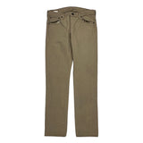 501 Levis Jeans - 34W 32L Beige Cotton