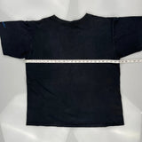 Unbranded Single Stitch T-Shirt - XL Black Cotton