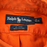 Blake Shirt Ralph Lauren Shirt - Medium Orange Cotton