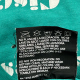 Fruit Of The Loom Single Stitch T-Shirt - Large Green Cotton Blend