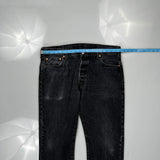 501 Levis Jeans - 36W 31L Gray Cotton