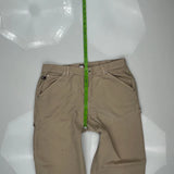 Tommy Jeans Carpenter Trousers - 36W 29L Beige Cotton