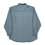Lee Denim Shirt - Large Light Wash Denim