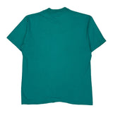 Alaska Fruit Of The Loom Single Stitch T-Shirt - Large Green Cotton