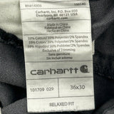 Carhartt Cargo Trousers - 36W 30L Grey Cotton Blend