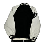 Unbranded Varsity Jacket - Medium Black & White Wool
